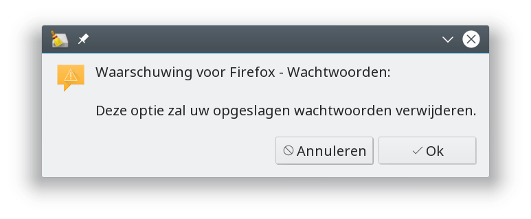Firefox wachtwoorden