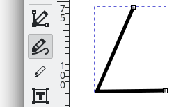 Inkscape lijnen