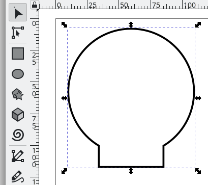 Inkscape union