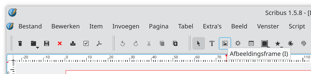 Scribus afbeeldingsframe