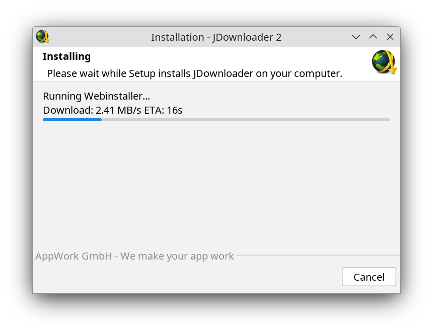 JDownloader installatie