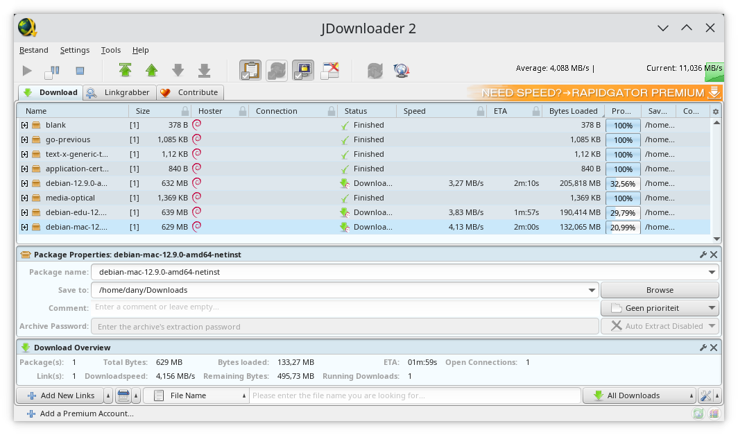 JDownloader