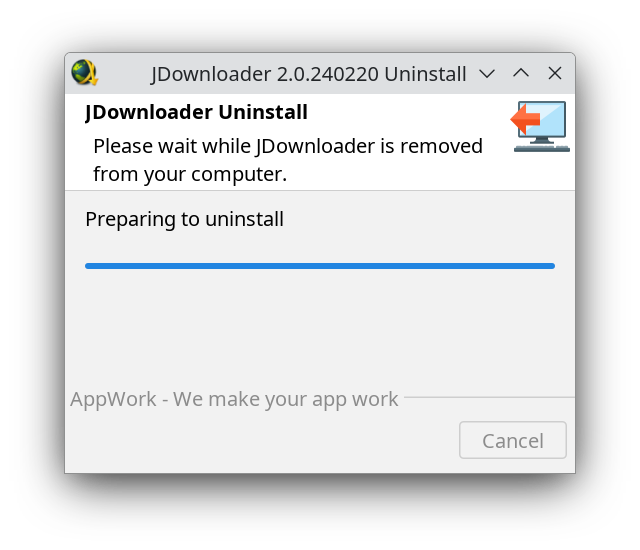 JDownloader Preparing