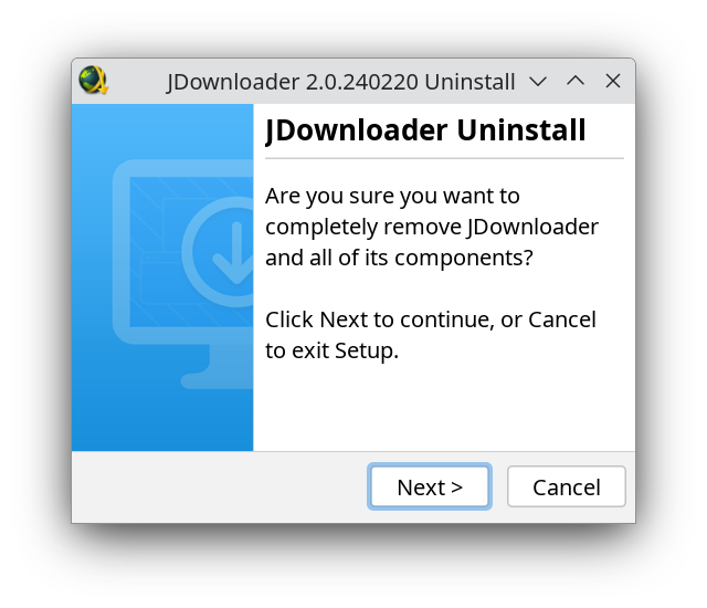 JDownloader Uninstall